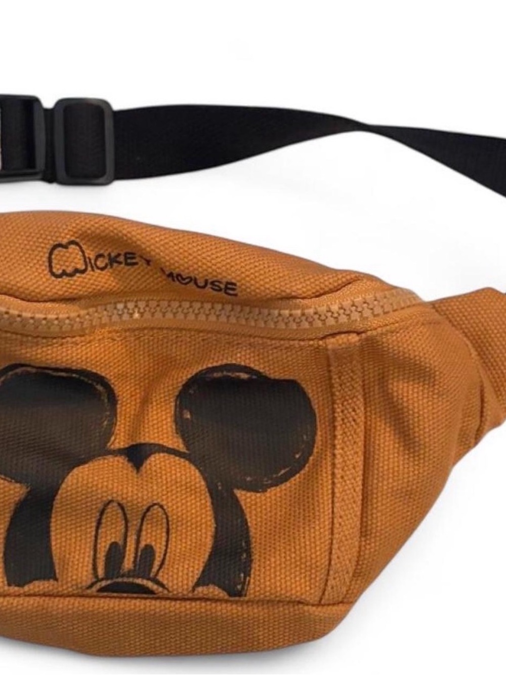 Kids Tan Mickey Mouse Fanny Pack Belt Bag
